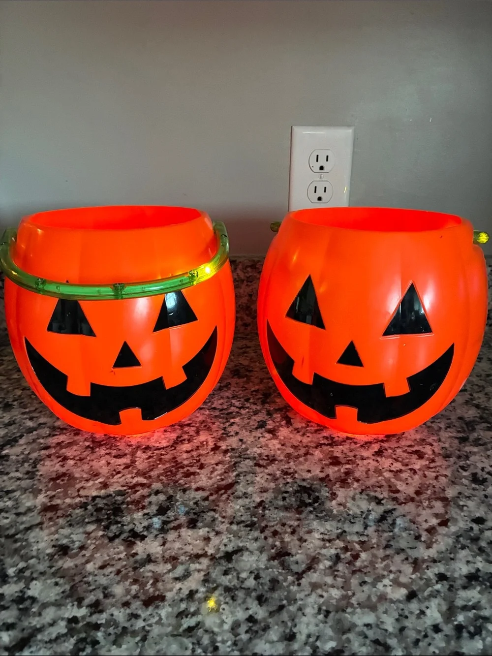 Halloween Pumpkin Candy Bucket - Orange Jack-O'-Lantern